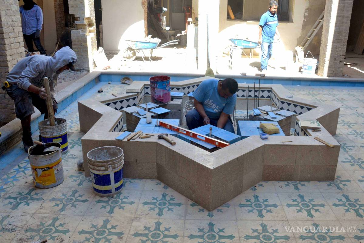 $!Supervisa Jorge Zermeño obras de pavimentación y arreglo de paseos públicos