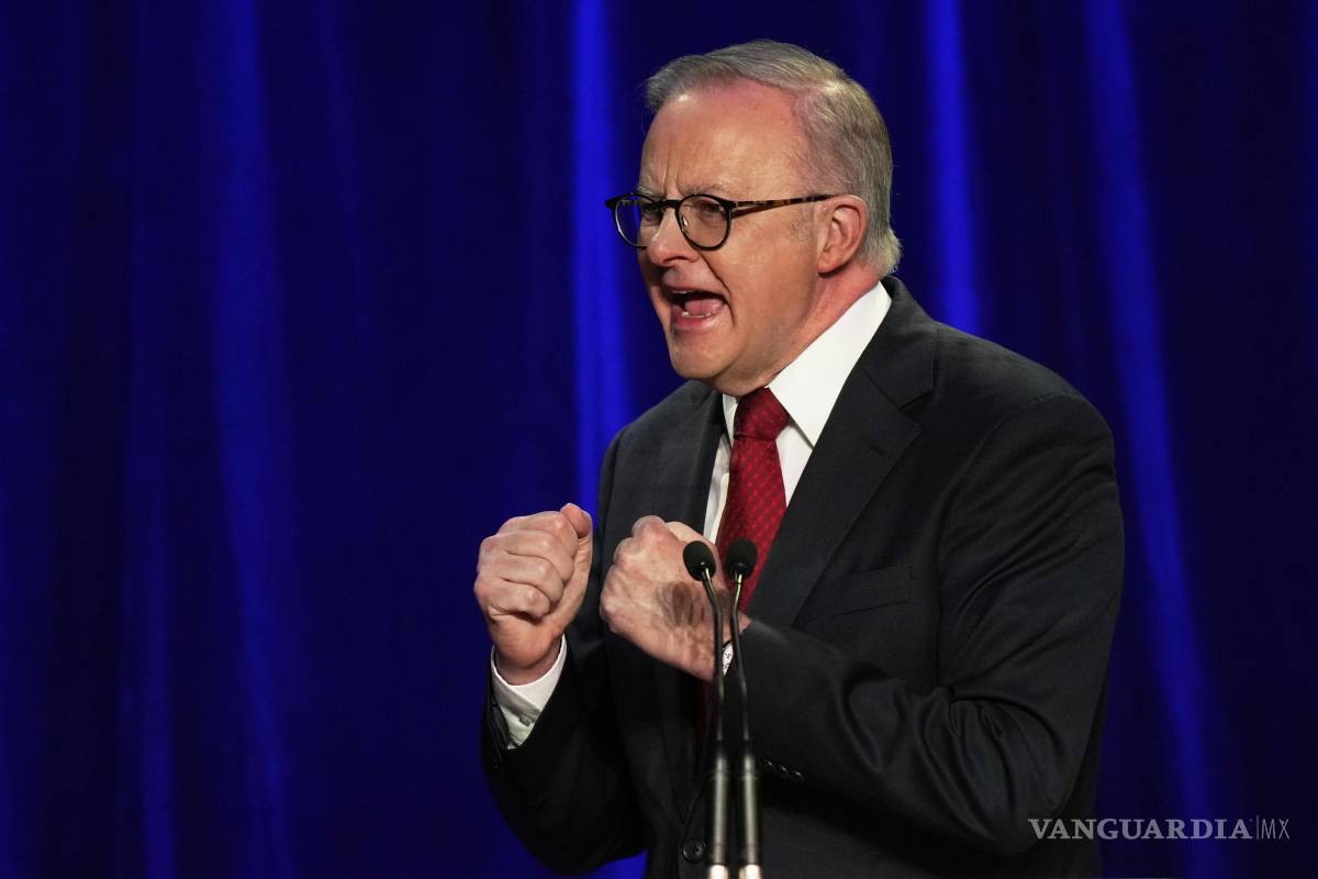 $!El primer ministro australiano, Anthony Albanese, reacciona tras ganar un segundo mandato en las elecciones generales de Sídney.