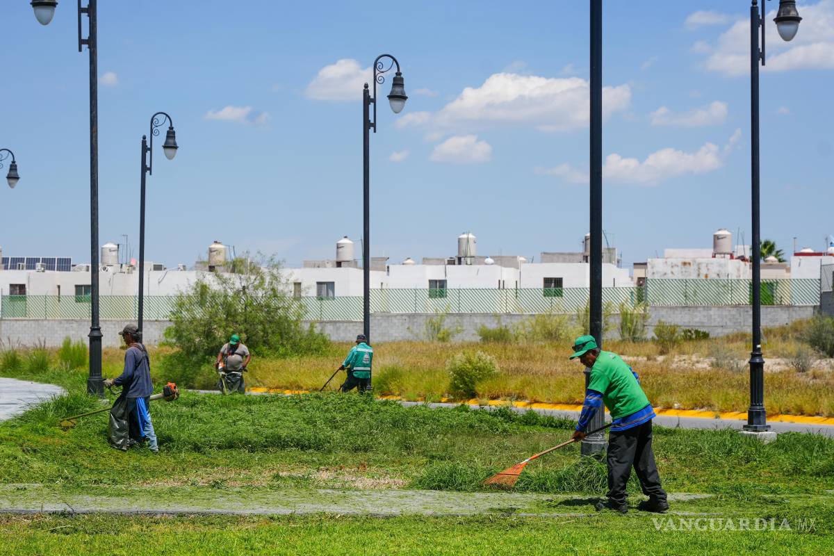 $!Mejoran en Ramos Arizpe espacios públicos para las familias