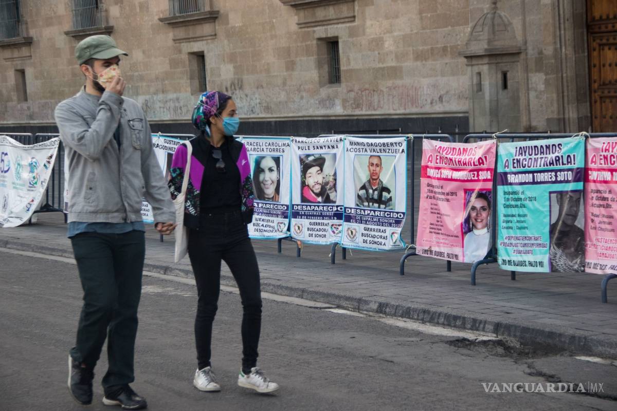 Desaparecen entre marzo y julio mil 493 personas en México