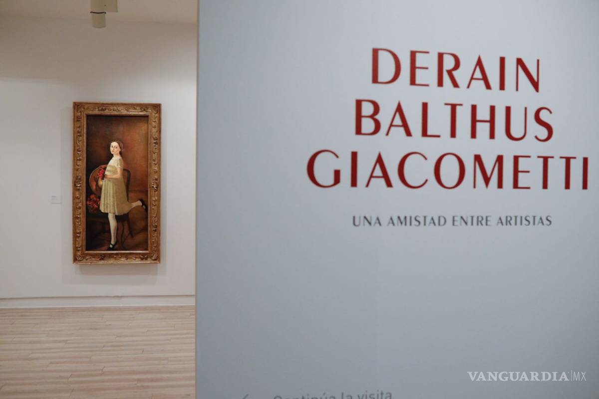 Exposición muestra la gran amistad entre Derain, Balthus y Giacometti