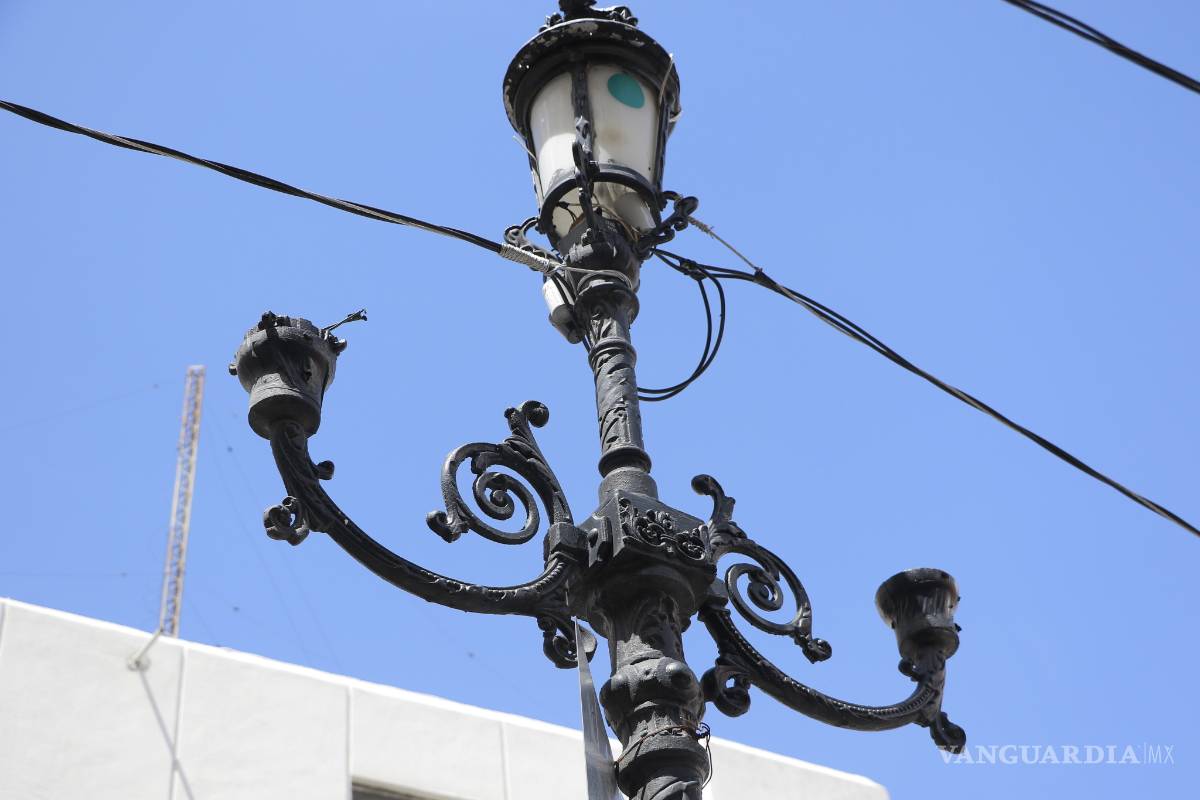 $!Abbott, calle que da pena en el Centro Histórico de Saltillo