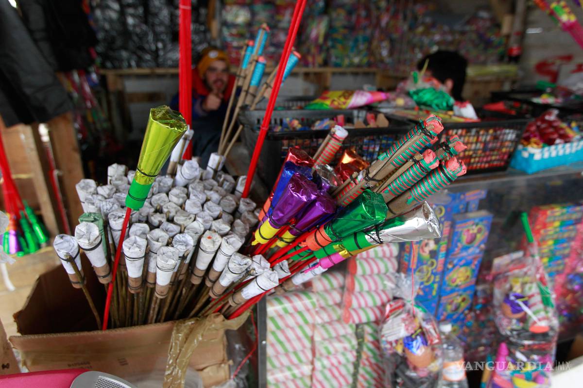 Prohibida en Saltillo la venta de fuegos pirotécnicos