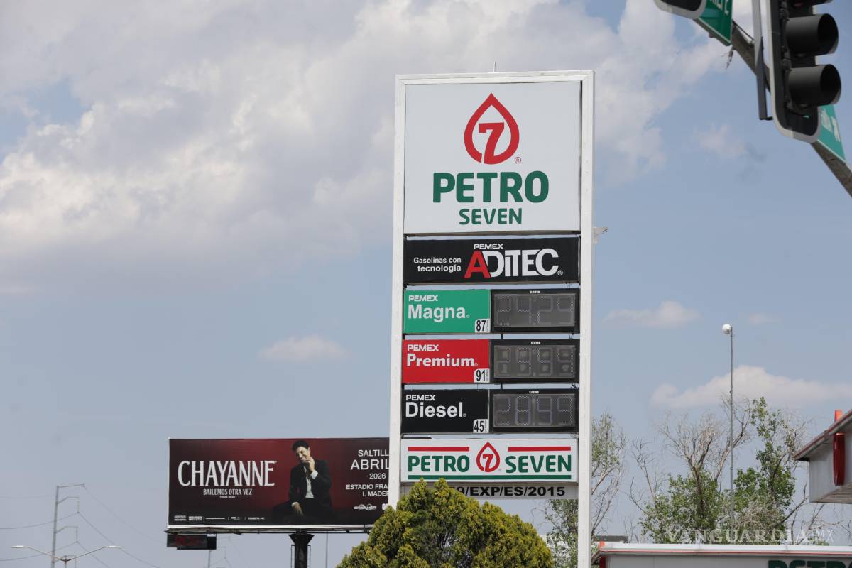 $!Los precios fueron confirmados a través del portal oficial de la Comisión Nacional de Energía, donde se observa la tendencia al alza en diversas gasolineras de la capital coahuilense.
