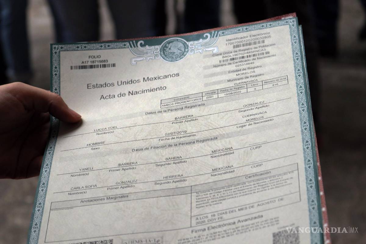 Paso a paso: Te decimos cómo corregir tu ACTA DE NACIMIENTO sin salir de casa