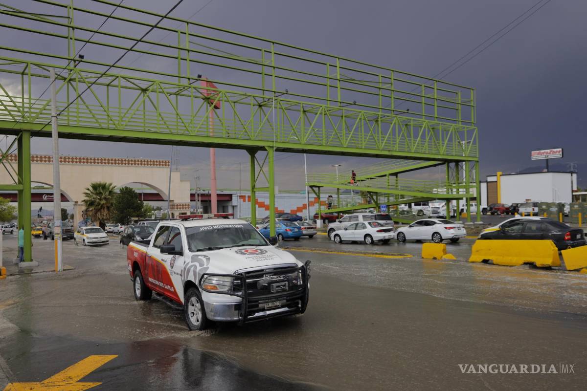 $!Lluvia desata accidentesen bulevares de Saltillo