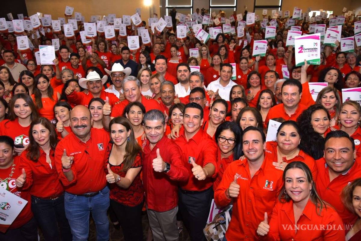 'Alito' Moreno celebra capacitación del PRI desde Coahuila