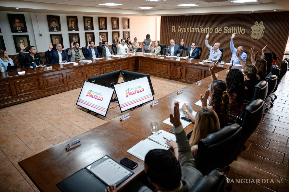 $!Durante la sesión de Cabildo también se avalaron acciones a favor de la seguridad, educación, medio ambiente y comercio local en Saltillo.