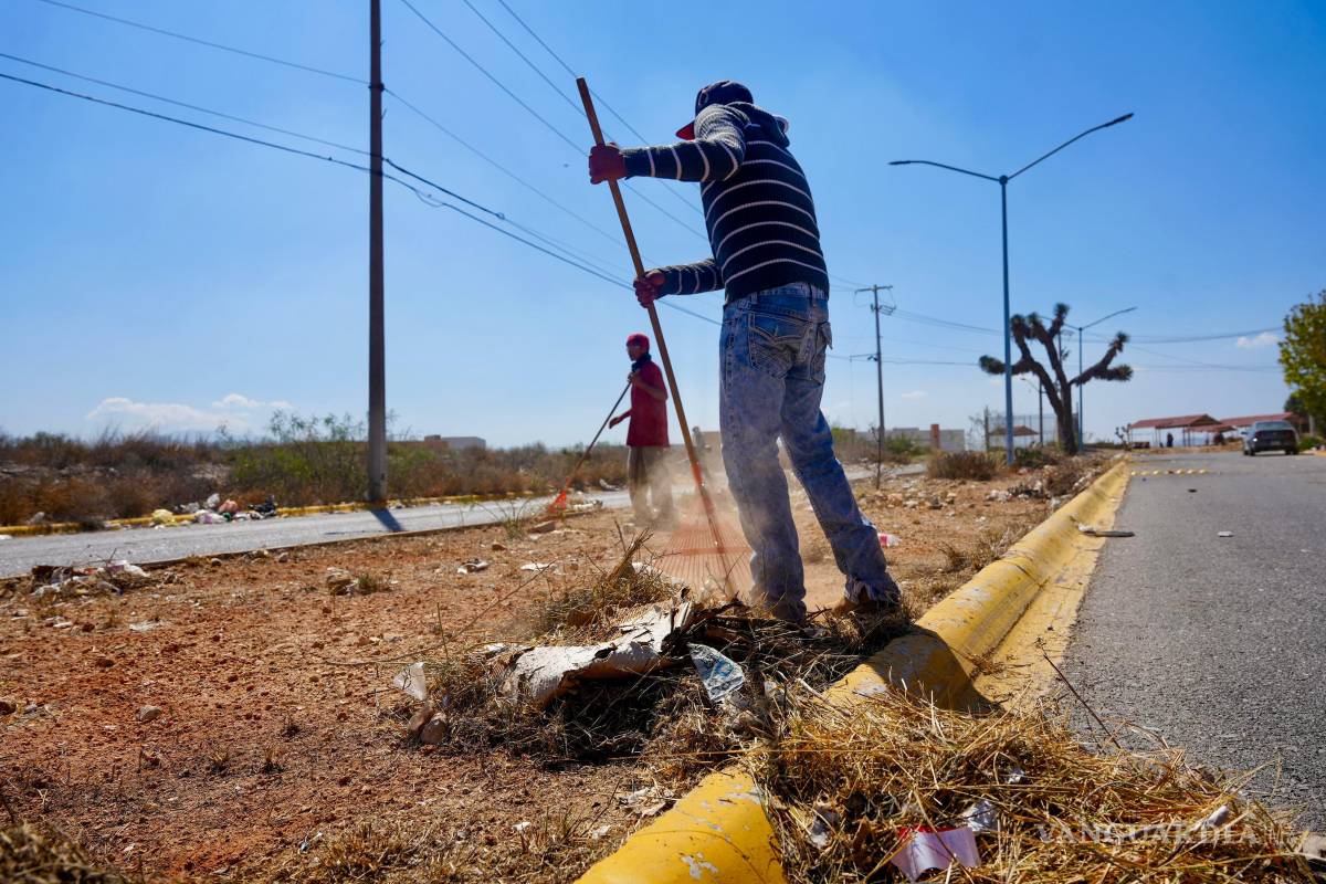 Atienden con brigadas de limpieza diversos sectores de Ramos Arizpe