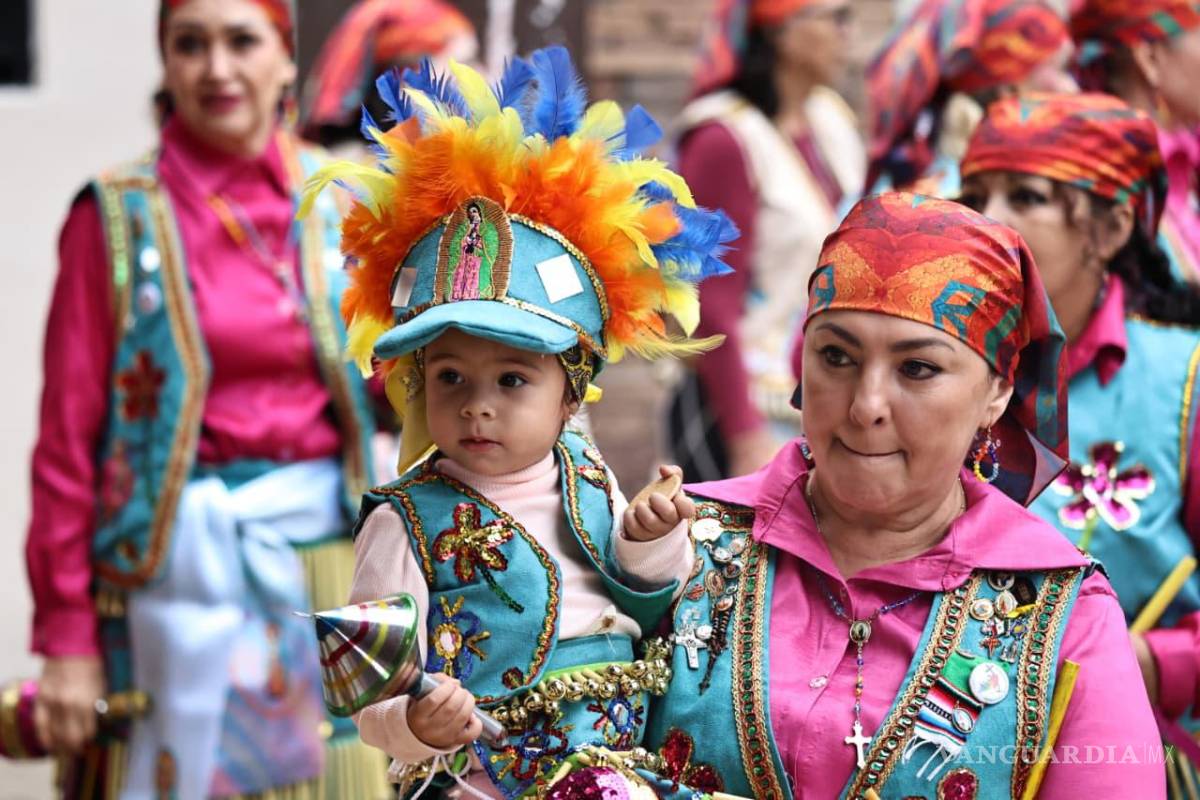 $!Las participantes destacaron el crecimiento de la presencia femenina en las danzas católicas de la región.