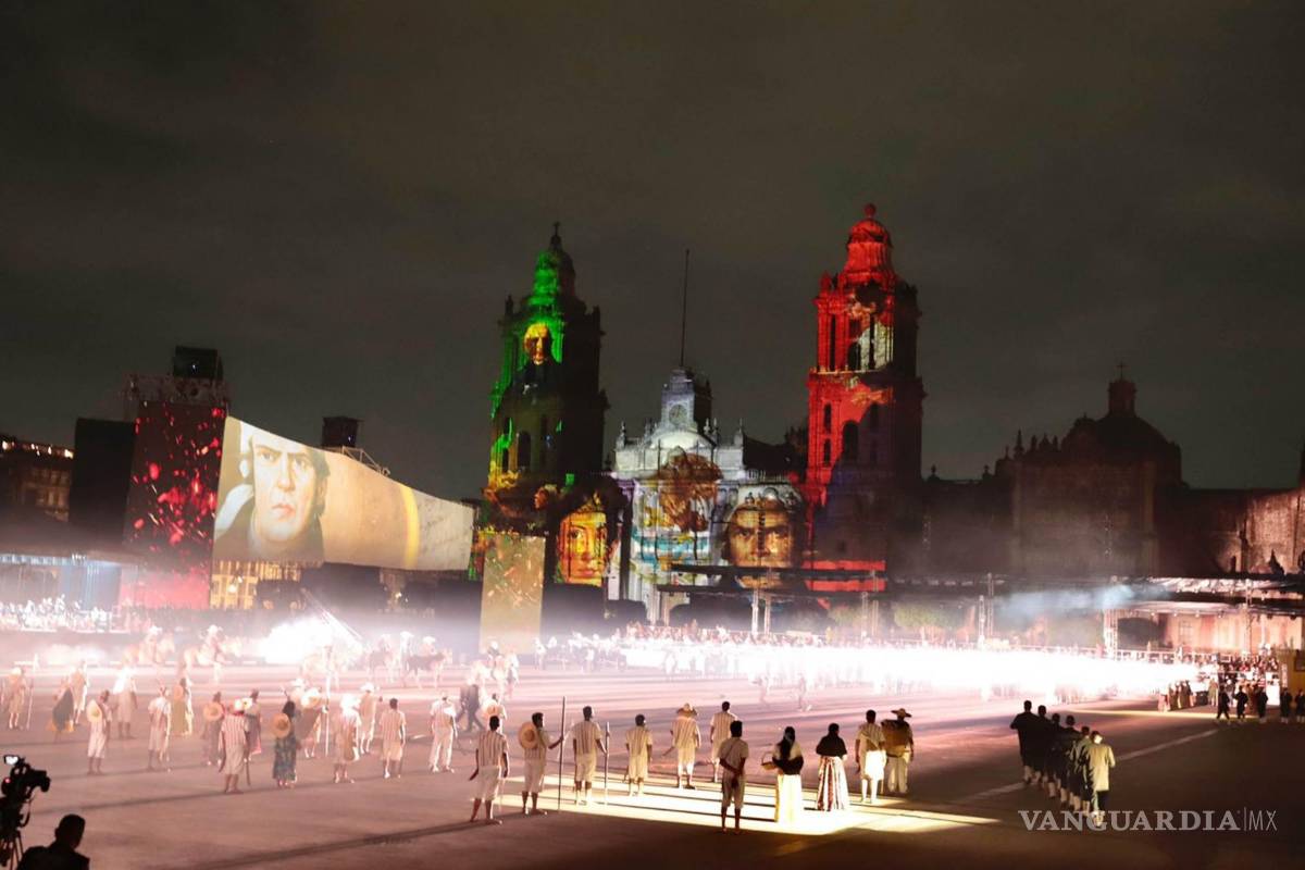 $!Aspectos de la conmemoración del Bicentenario de la consumación de la Independencia de México en el Zócalo de la Ciudad de México. Lunes 27 de septiembre de 2021. Agencia EL UNIVERSAL/Berenice Fregoso/RDB