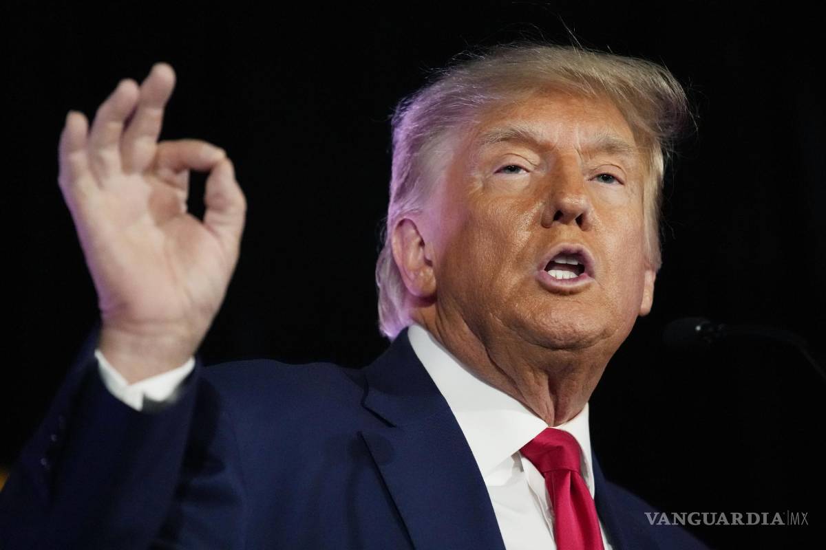 $!El ex presidente Donald Trump busca regresar a la Casa Blanca, por lo que este proceso le afectaría en sus intenciones.