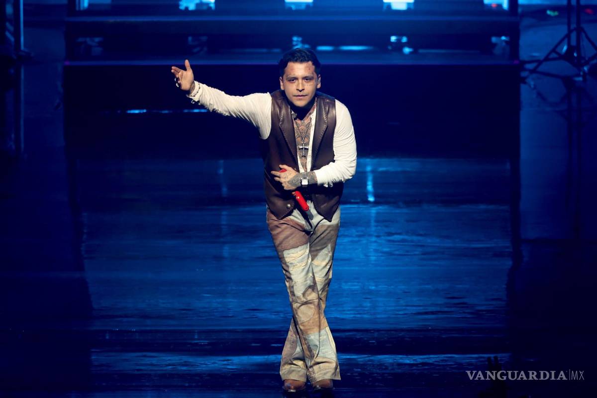 $!CIUDAD DE MÉXICO, 07 JUNIO 2024. Christian Nodal, uno de los máximos exponentes del regional mexicano se presentó en el Auditorio Nacional con su gira Pa’l Cora Tour 2024