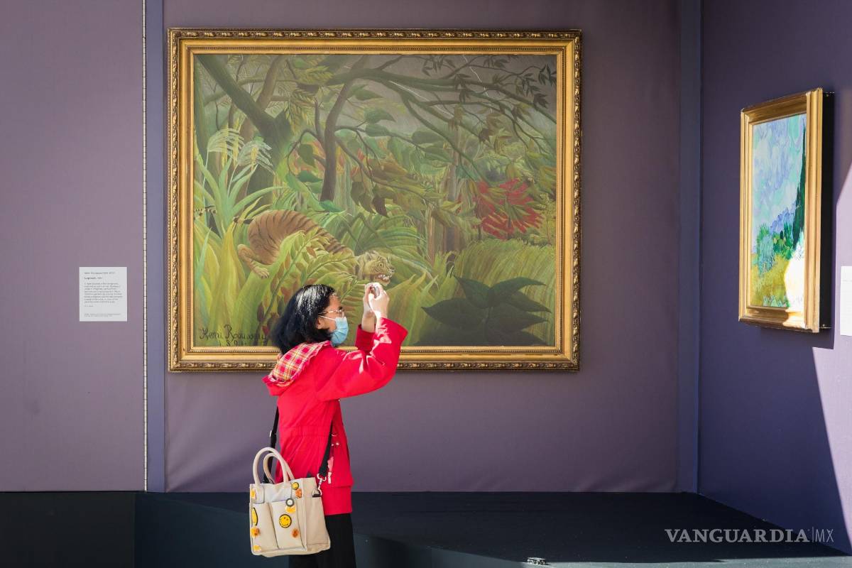 El arte de la National Gallery luce al aire libre en el centro de Londres