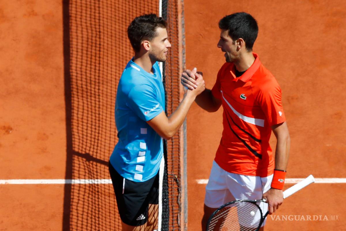 $!Thiem sorprende a Djokovic y jugará la final de Roland Garros