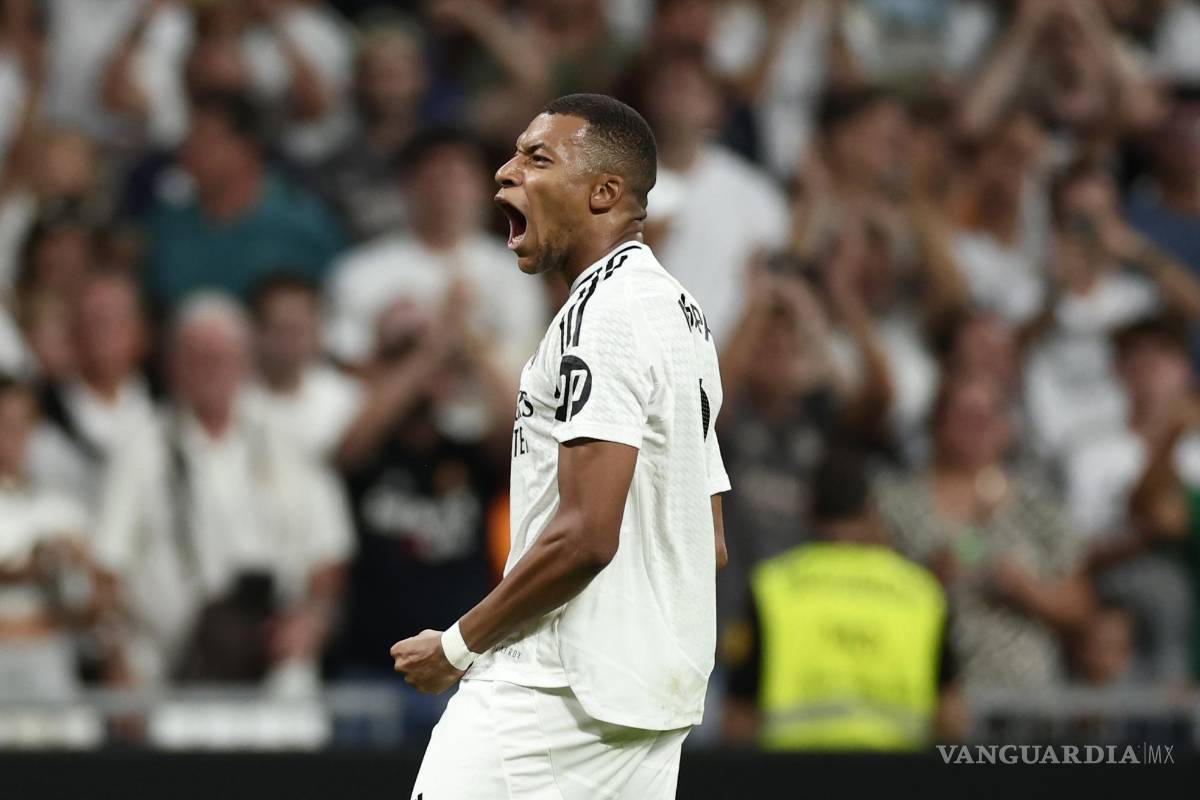 Kylian Mbappé se estrena con doble dosis en el Santiago Bernabéu