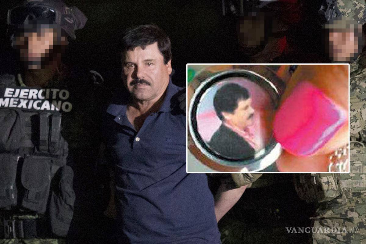 Un relicario con la foto de 'El Chapo', ¿de Kate del Castillo?