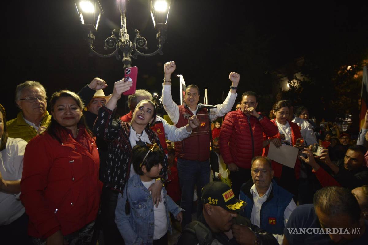 $!Ricardo Mejía Berdeja inició su campaña en Saltillo, pero ya también ha tenido eventos en La Laguna.