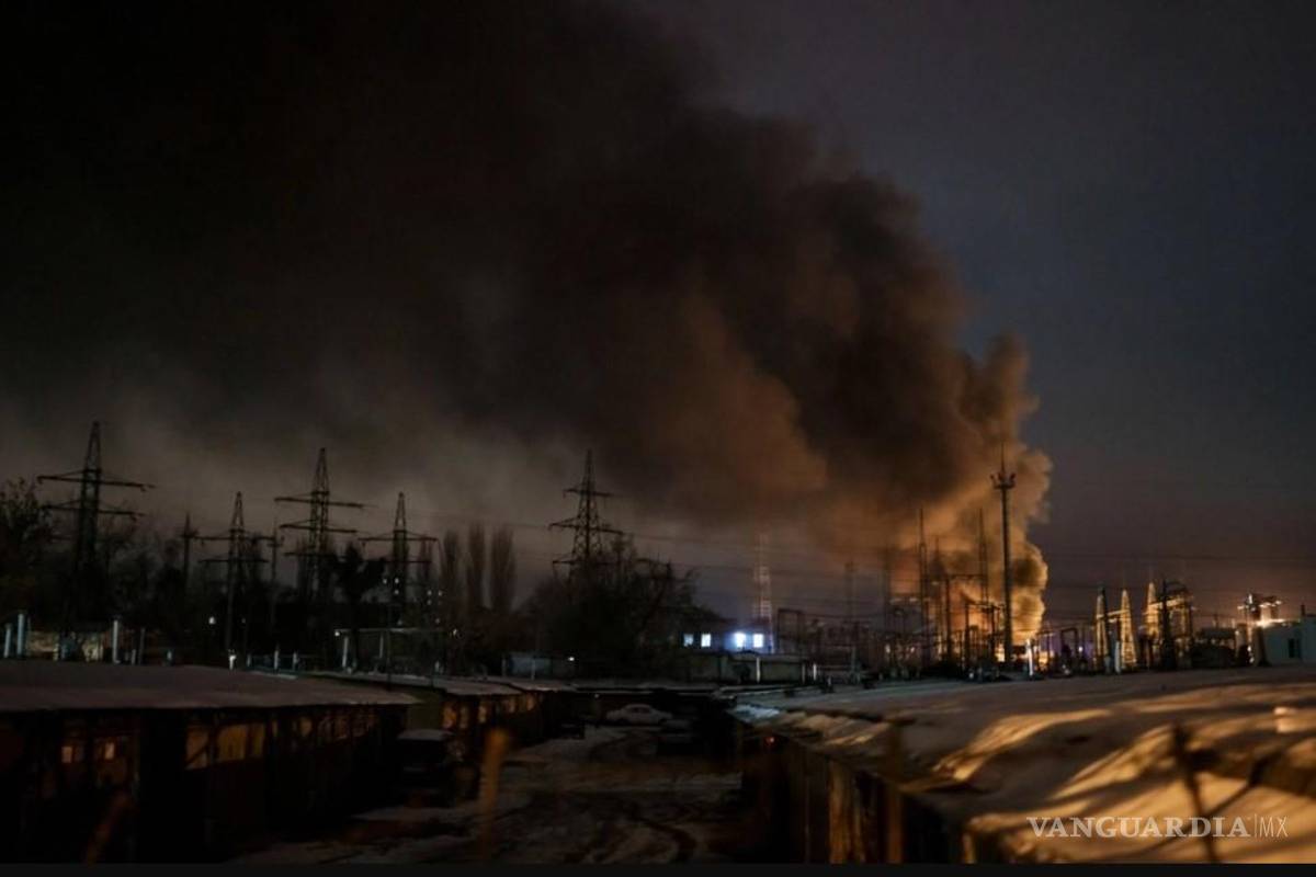 Ataca Rusia instalaciones energéticas en Ucrania