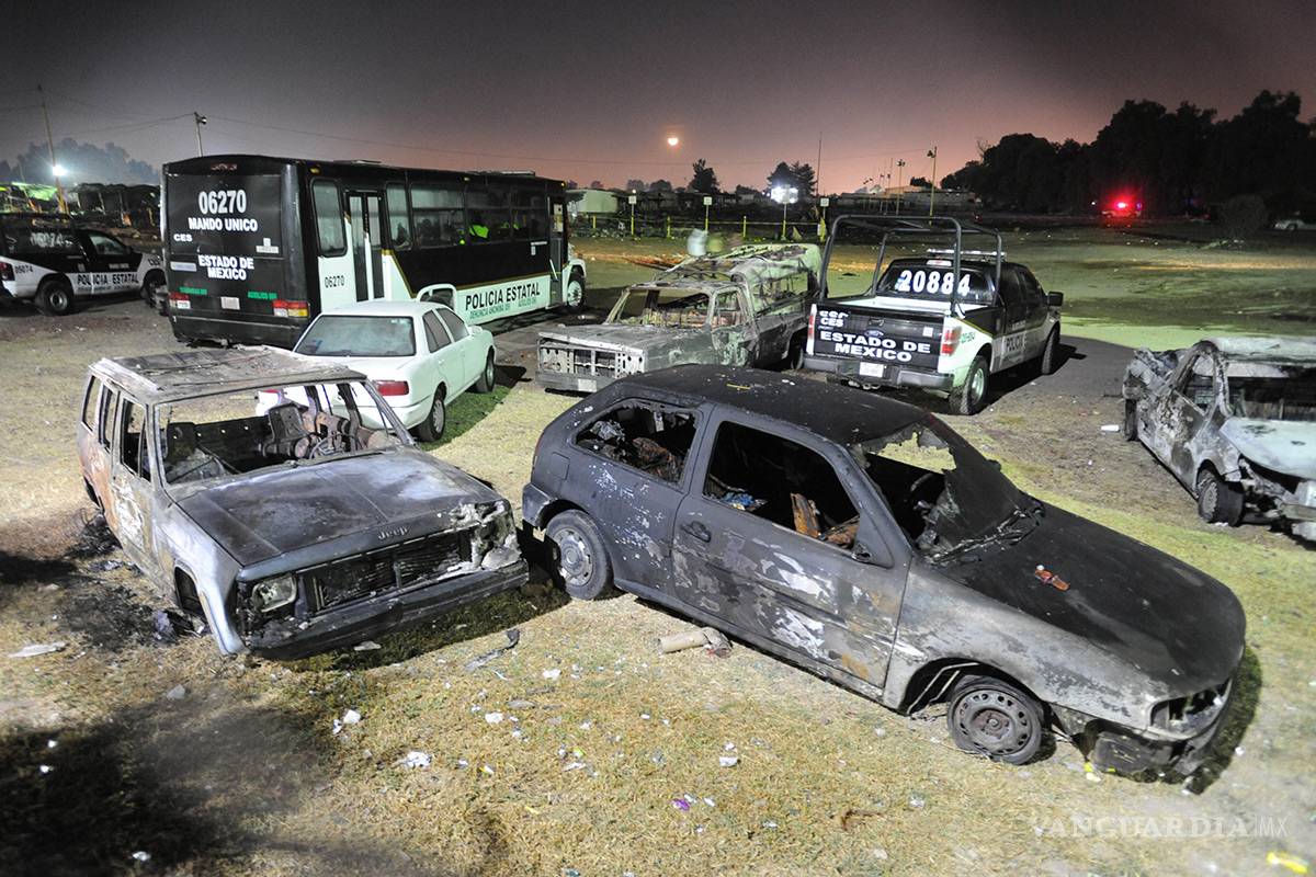 $!Las terribles imágenes que dejó la explosión en Tultepec