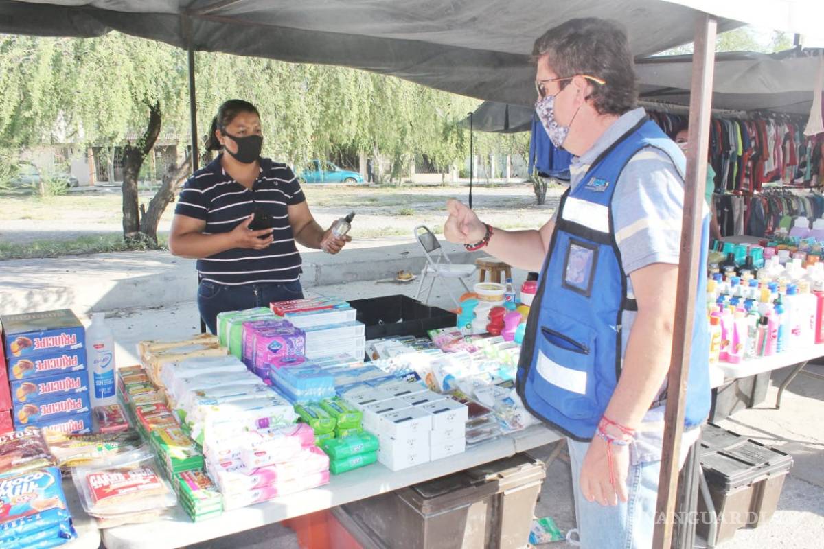 Verifican que 'pulgas' operen con medidas sanitarias en Monclova