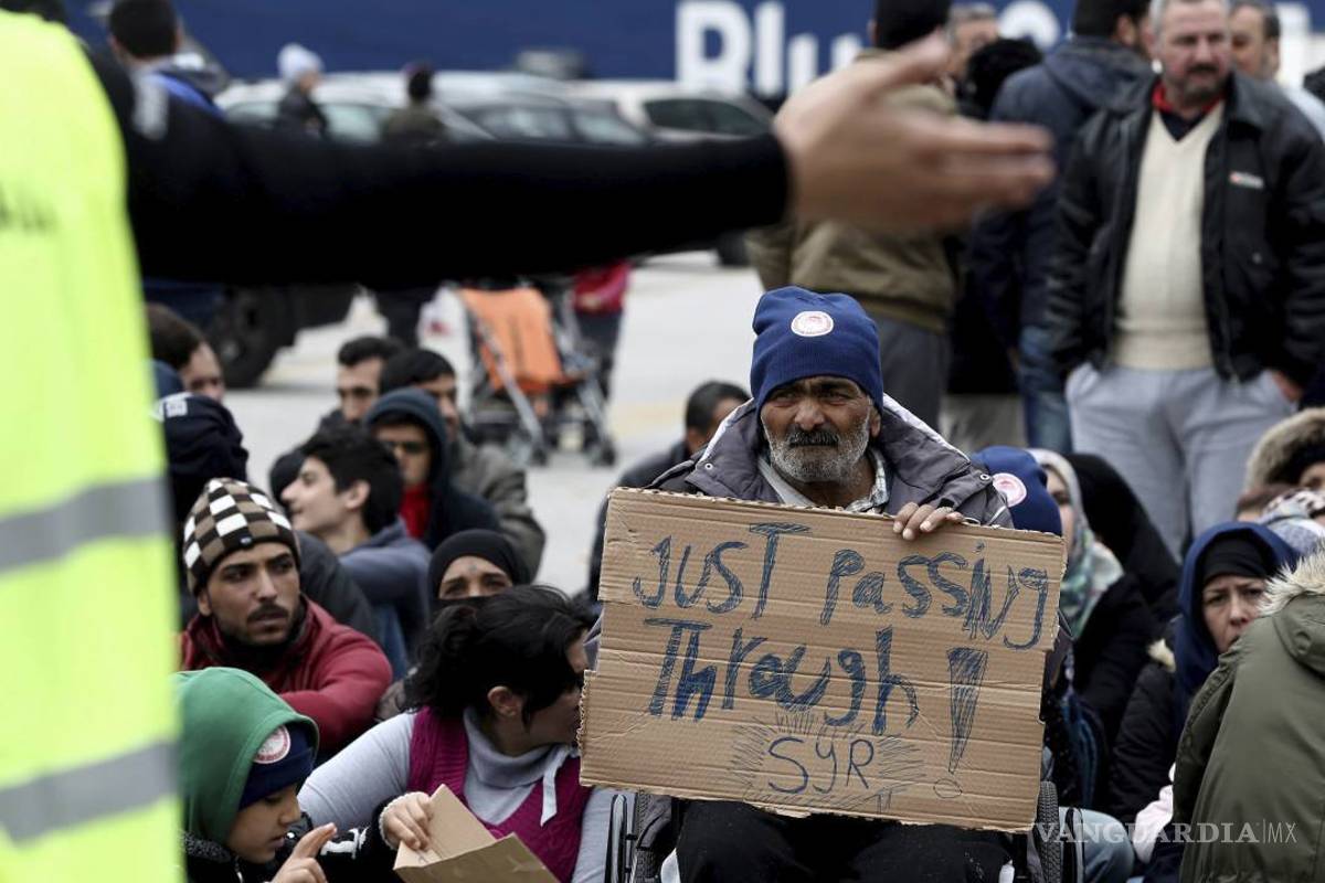 46 mil migrantes siguen varados en Grecia