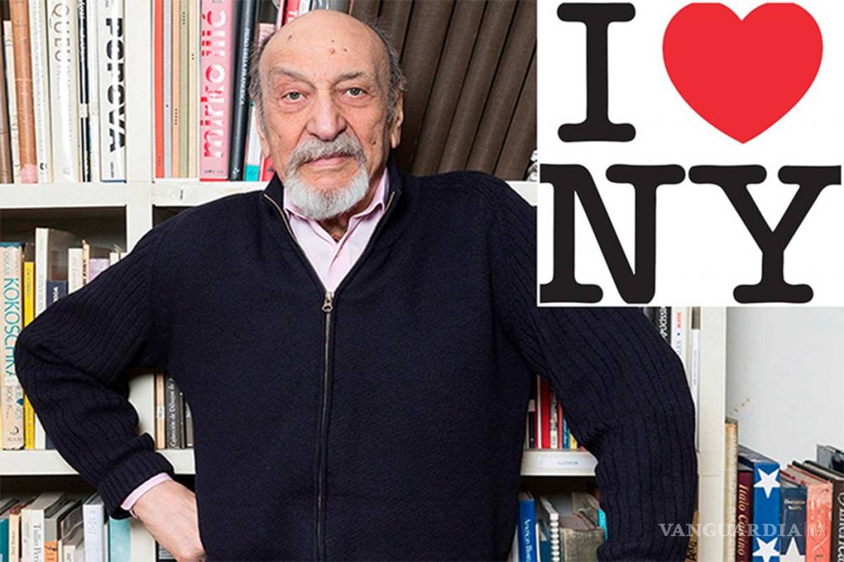 Muere Milton Glaser, diseñador del famoso logotipo, I love NY