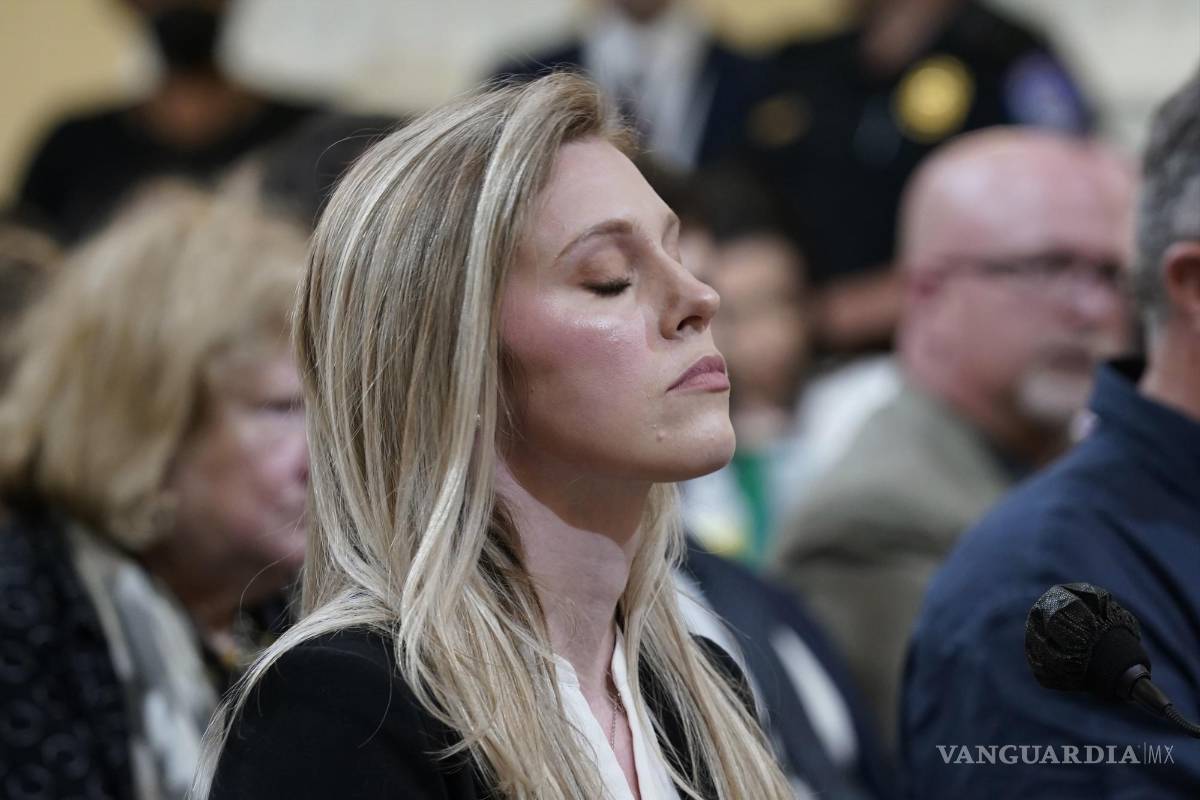 $!La oficial de policía del Capitolio, Caroline Edwards, testifica ante el comité que investiga el asalto al Capitolio en Washington.
