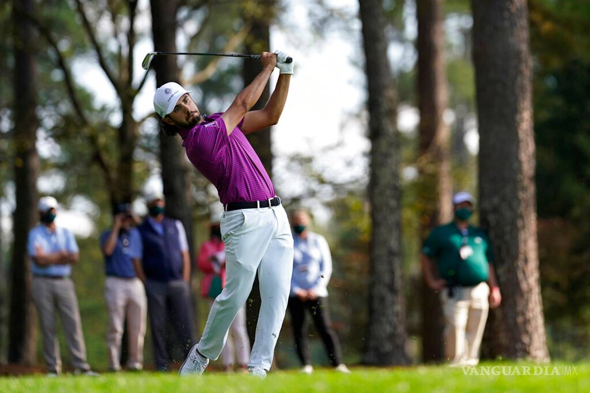 Abraham Ancer se mantiene en el Top 3 del Masters de Augusta