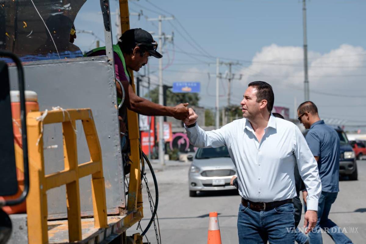 $!El Alcalde supervisó las obras.