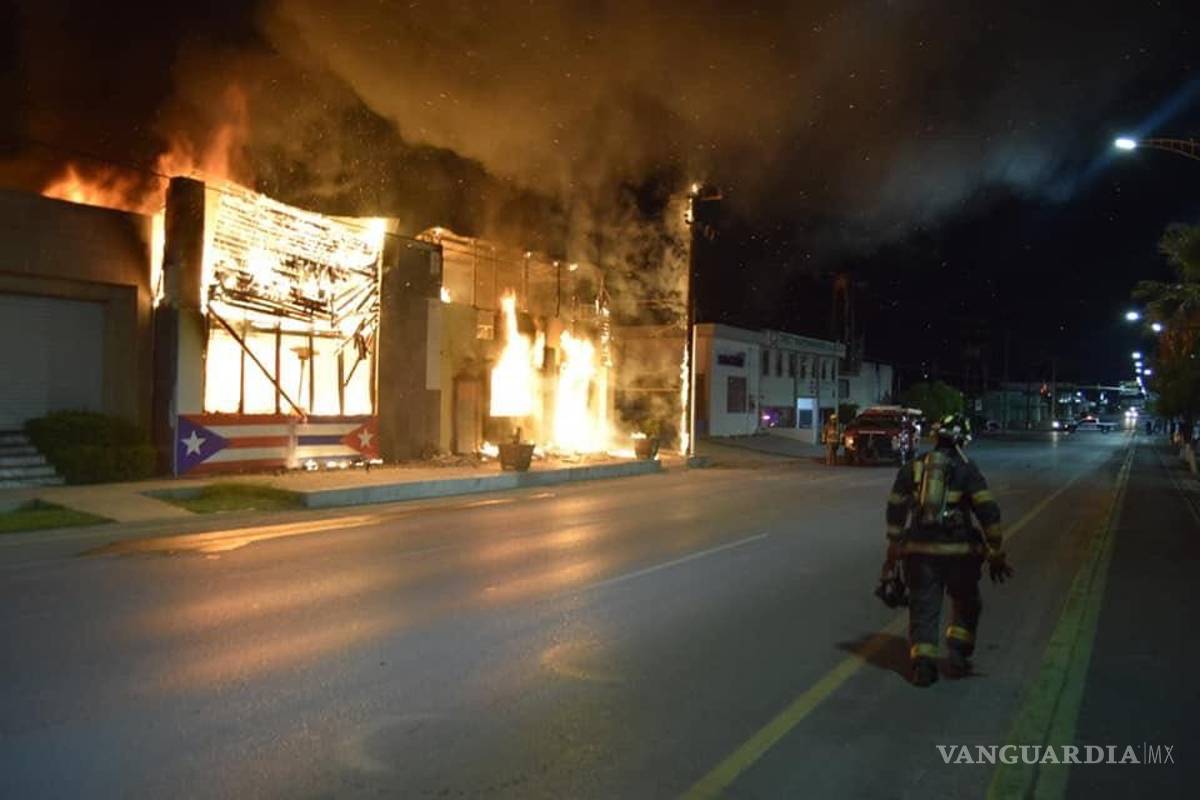 Violencia en Monclova: Rafaguean e incendian bares de madrugada