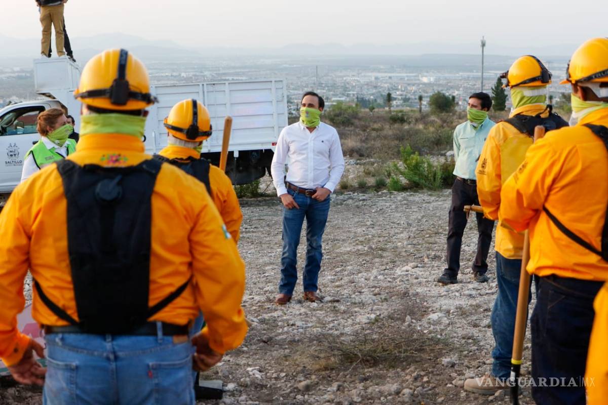 Listas, brigadas municipales de Saltillo para el combate de incendios forestales