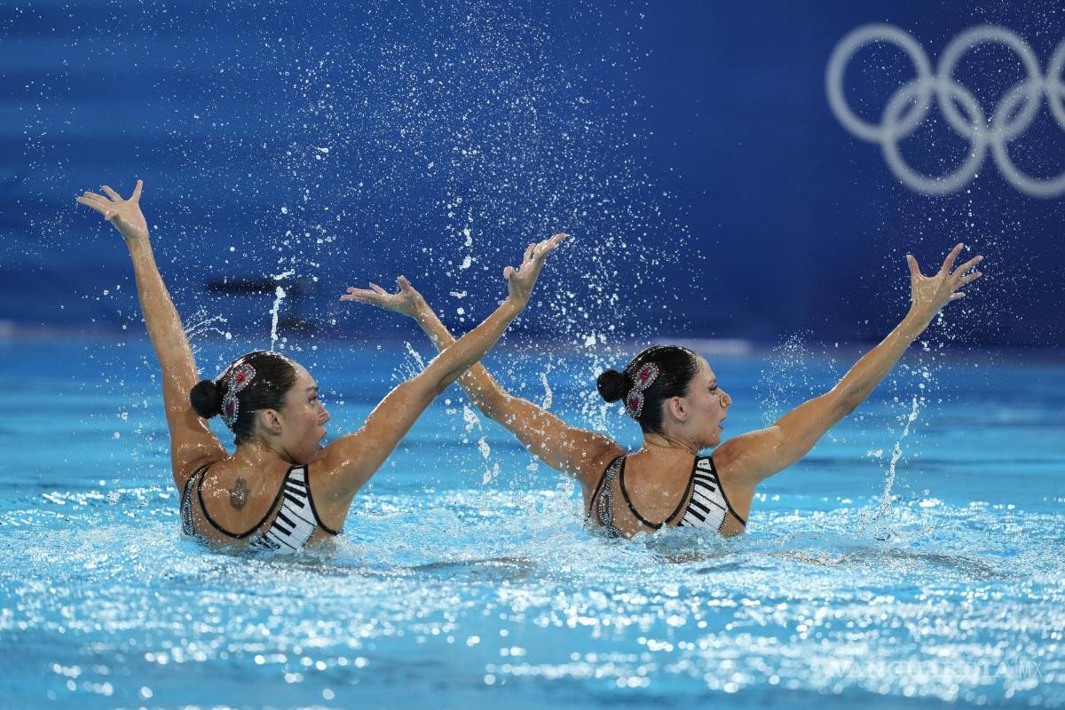 Sirenas mexicanas Nuria Diosdado y Joana Jiménez quedan doceavas en París 2024