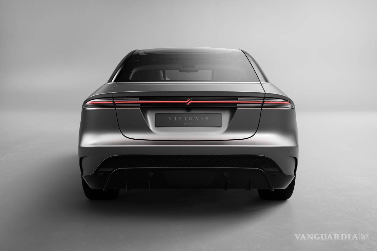 $!Presume Sony el Vision-S su vehículo eléctrico que no está a la venta