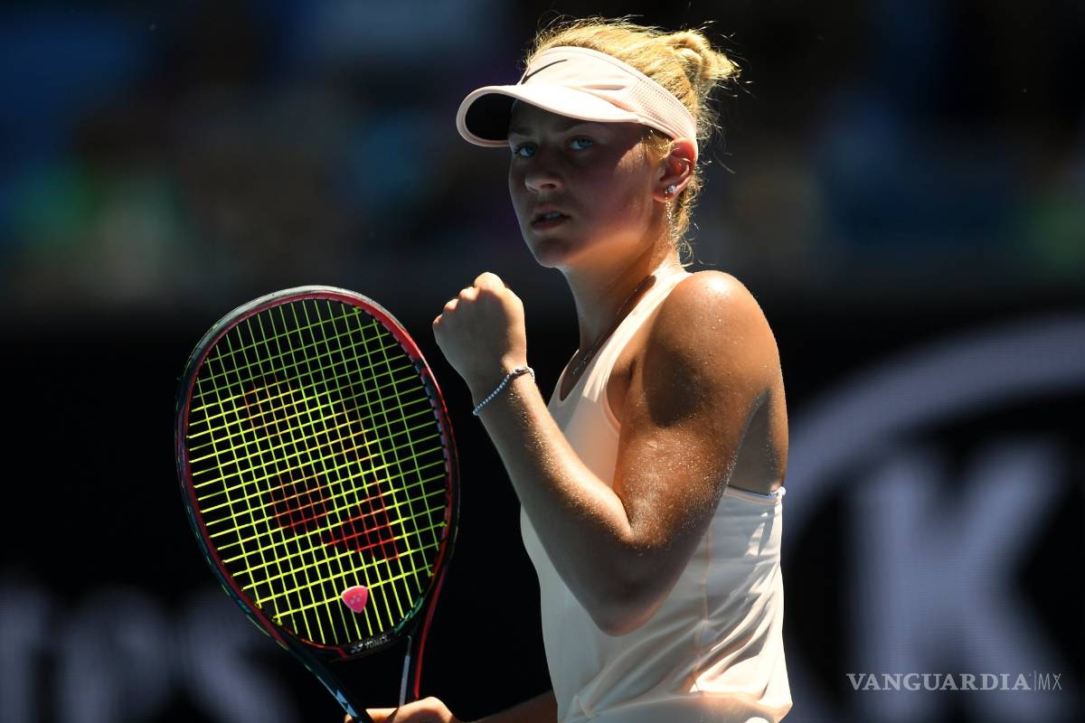 Marta&nbsp;Kostyuk, la niña prodigio que sorprende en Australia