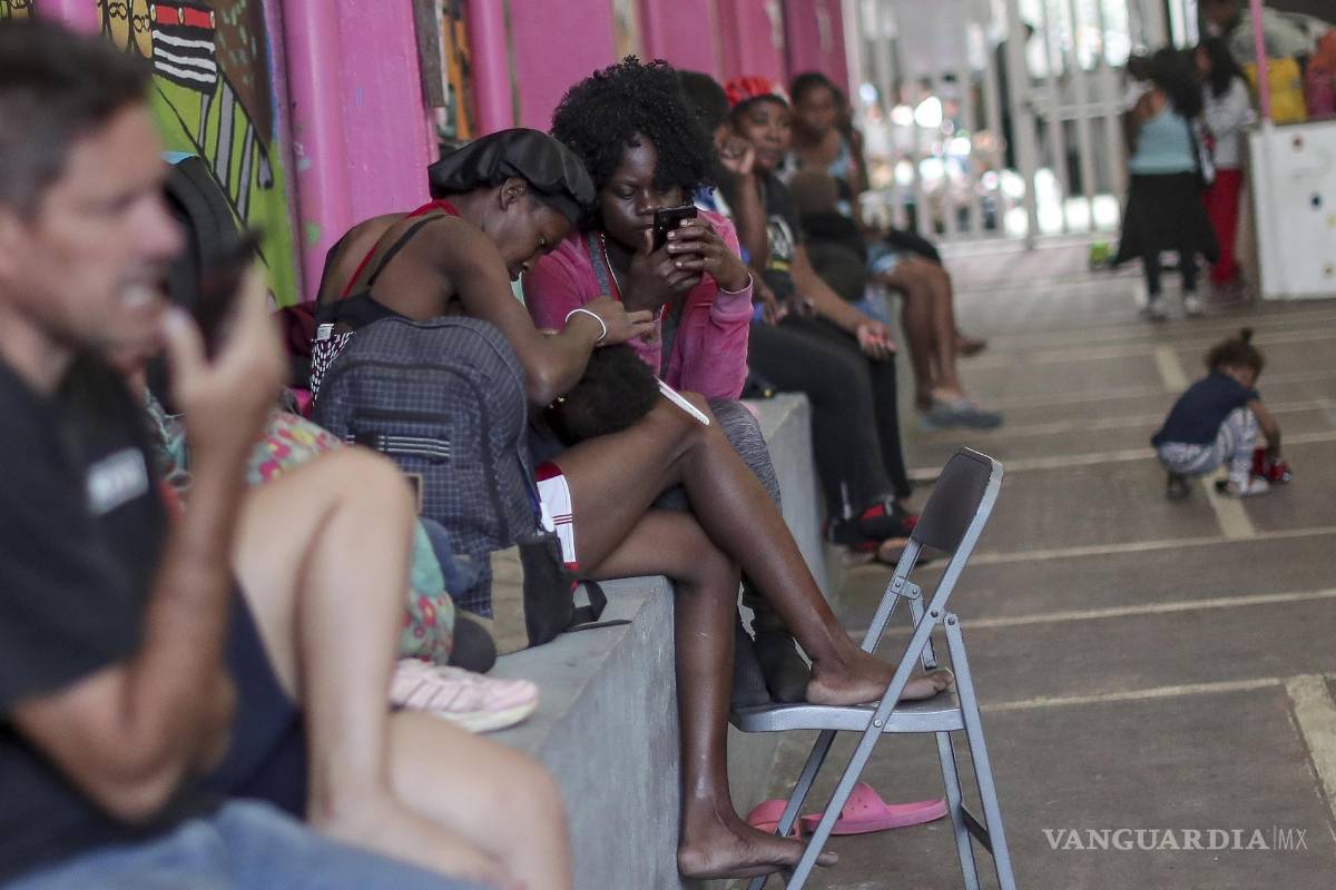 $!En México, solo el 5 % de los migrantes haitianos resuelven sus solicitudes de asilo.