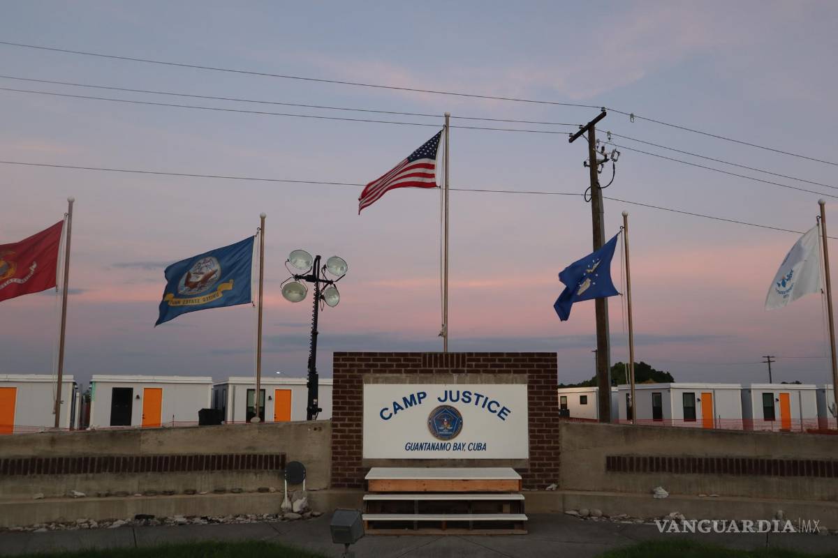 $!Fotografía de una zona del centro de detención de Guantánamo, el 7 de noviembre de 2023, en la Base militar estadounidense en Guantánamo (Cuba).