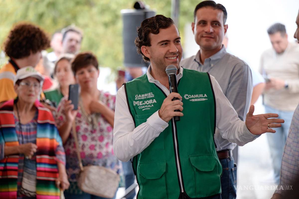$!Gabriel Elizondo Pérez, coordinador general del programa Mejora Coahuila, refrendó el compromiso estatal de trabajar en conjunto con el municipio para fortalecer la infraestructura urbana.
