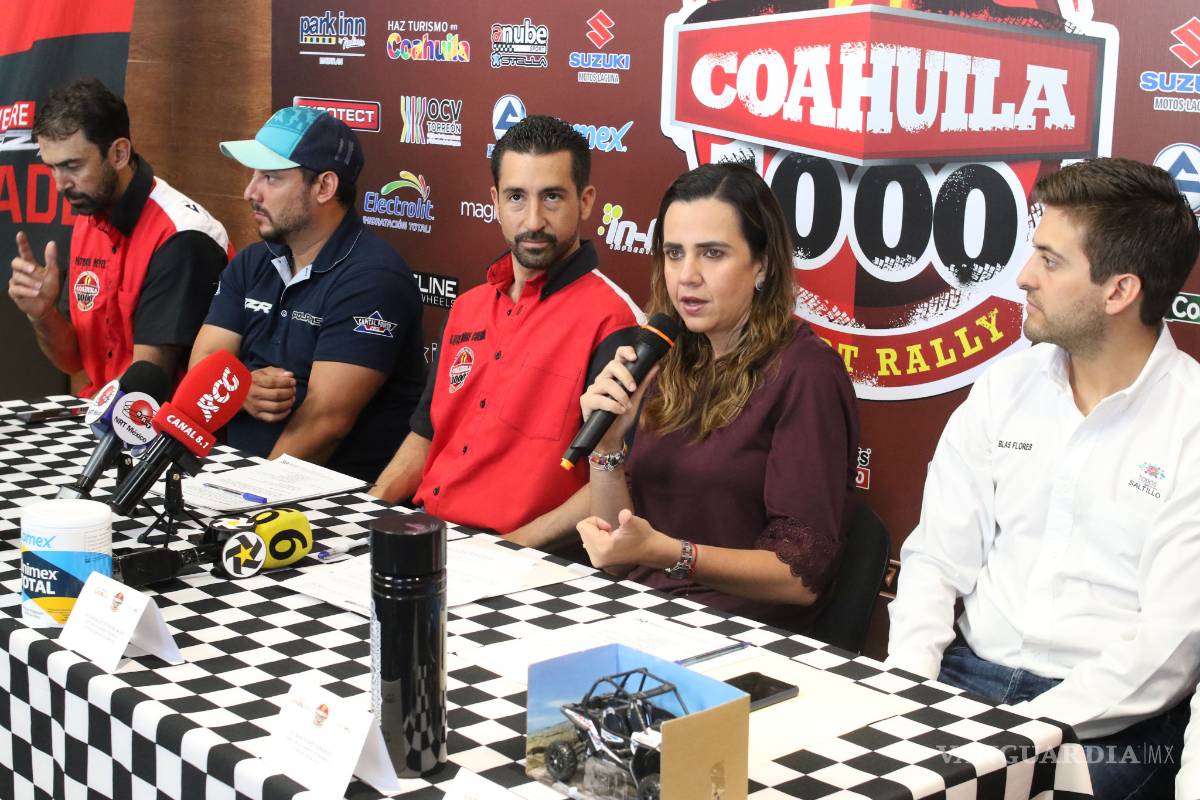 Arrancará de Saltillo el Rally Coahuila 1000