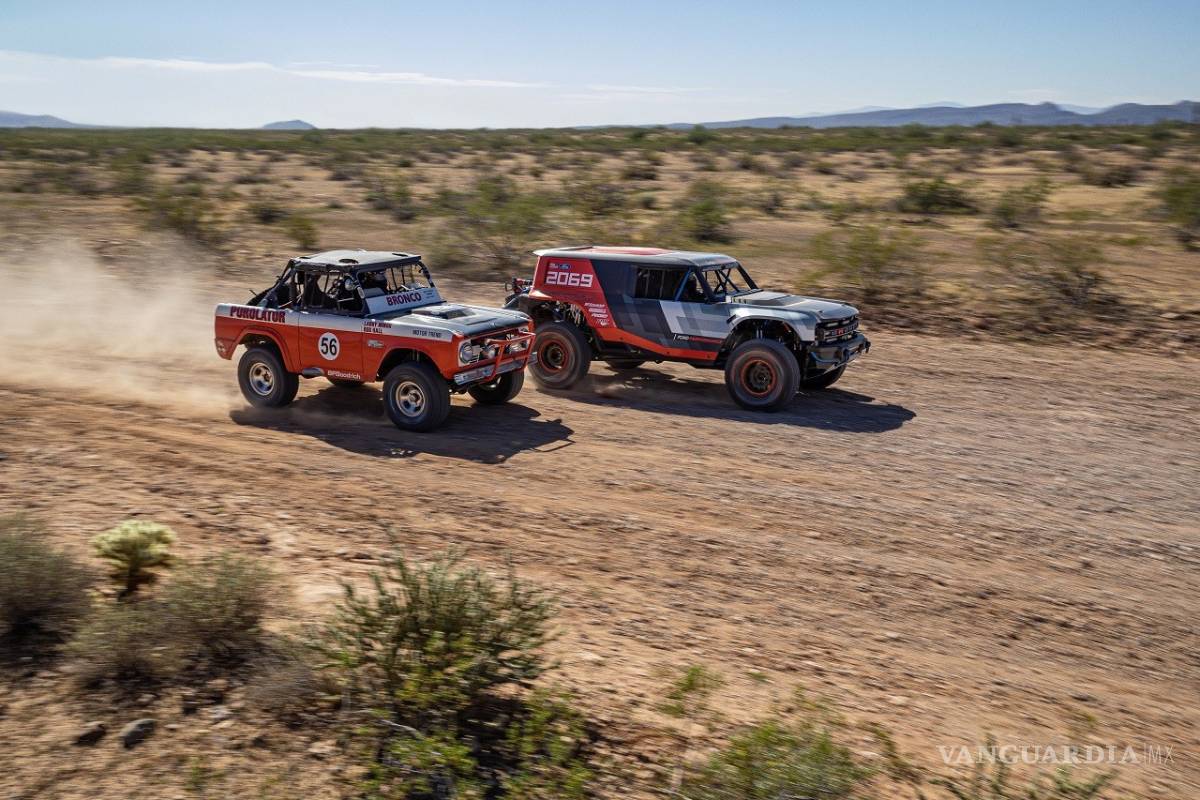 $!Ford casi nos deja ver a su nueva Bronco, con una versión para la Baja 1000
