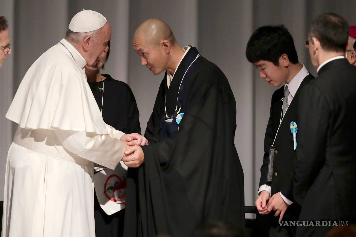 $!Poseer armas atómicas es inmoral: Se pronuncia el papa Francisco contra arsenales nucleares en Hiroshima
