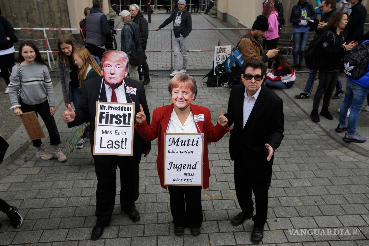 $!Merkel responde al clamor climático con un plan de 54 mil millones de euros