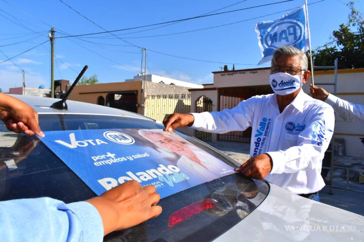 $!Organizan caravanas para cerrar campañas políticas en Monclova