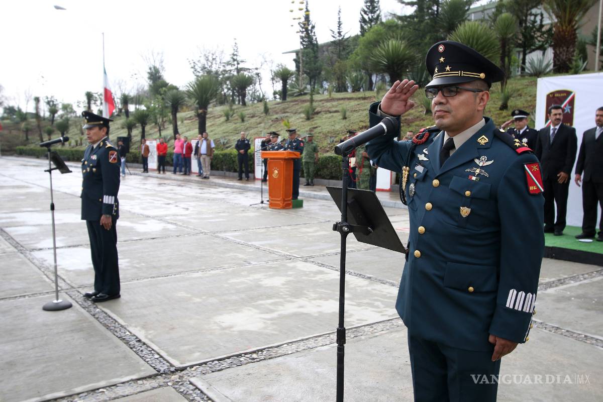 Hay nuevo comandante en el 69 Batallón de Infantería en Saltillo