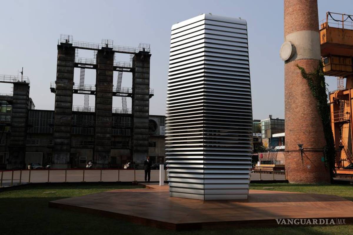 "Smog Free Tower" purifica el aire en China