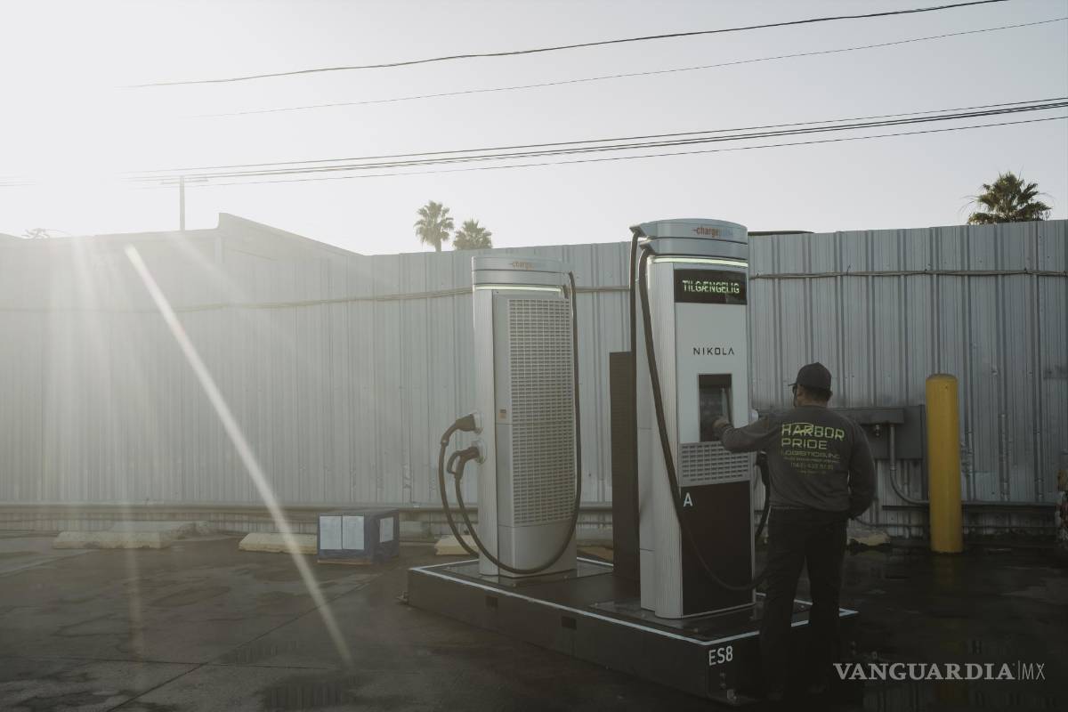 $!Empresas como Harbor Pride Logistics están impulsando el uso de camiones de carga eléctricos.
