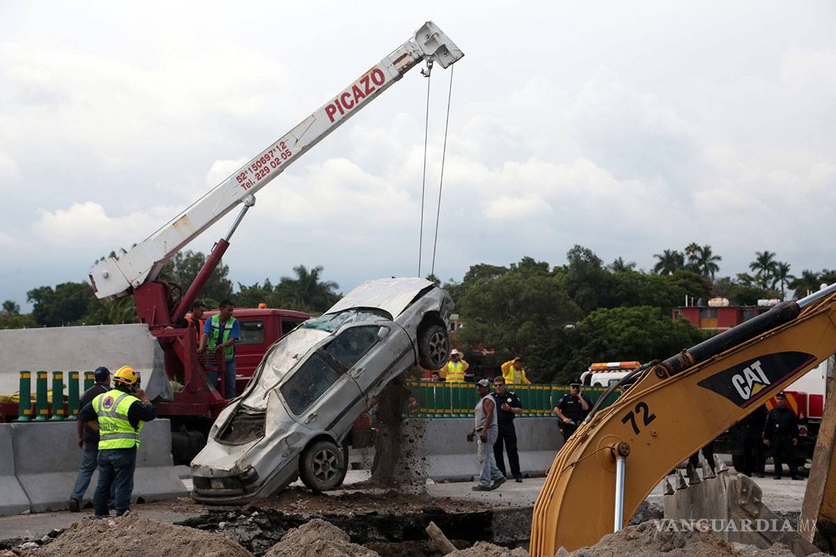 Piden auditar la obra del Paso Express por socavón