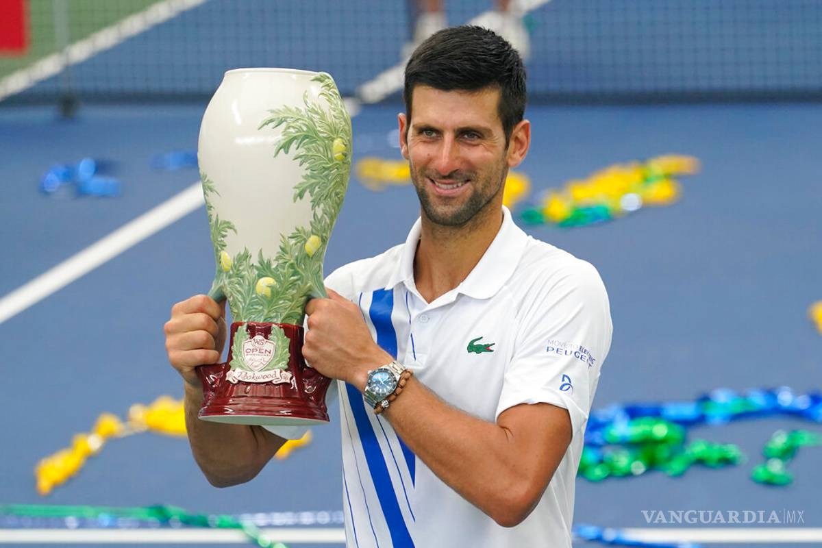 Djokovic se corona en Cincinnati