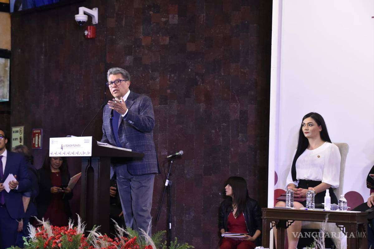 $!Monreal fue el único de los presidenciables cuestionado por los legisladores.