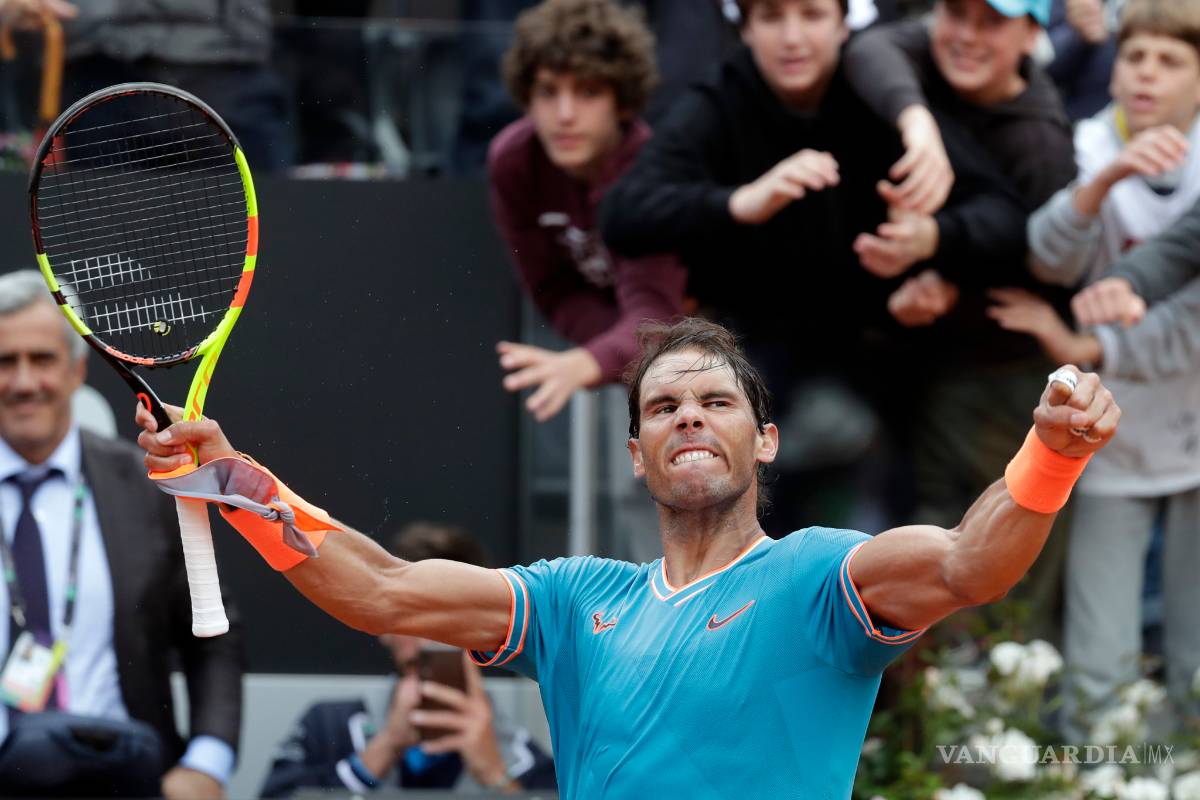 $!Nadal cobra venganza y avanza a la final del Masters de Roma